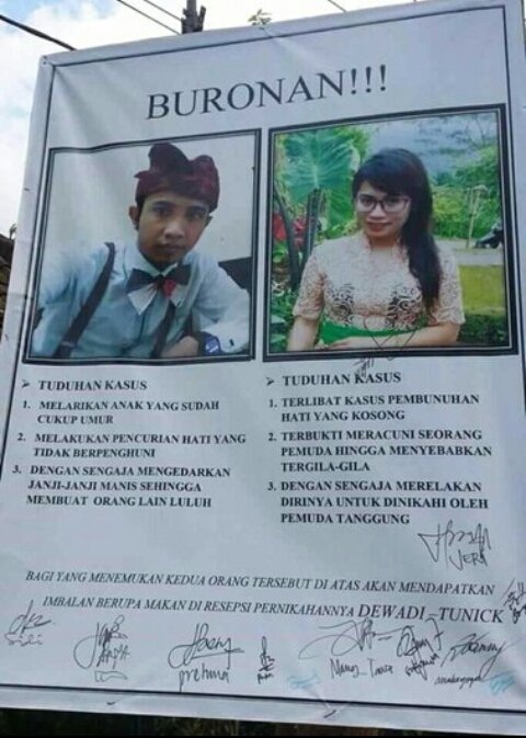 Undangan Pernikahan Unik